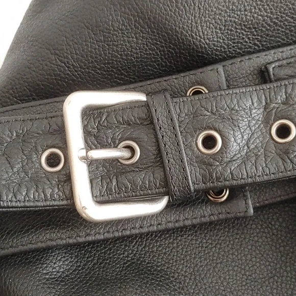 Harley-Davidson Black Leather Stock Riding Chaps - Picture 7 of 10